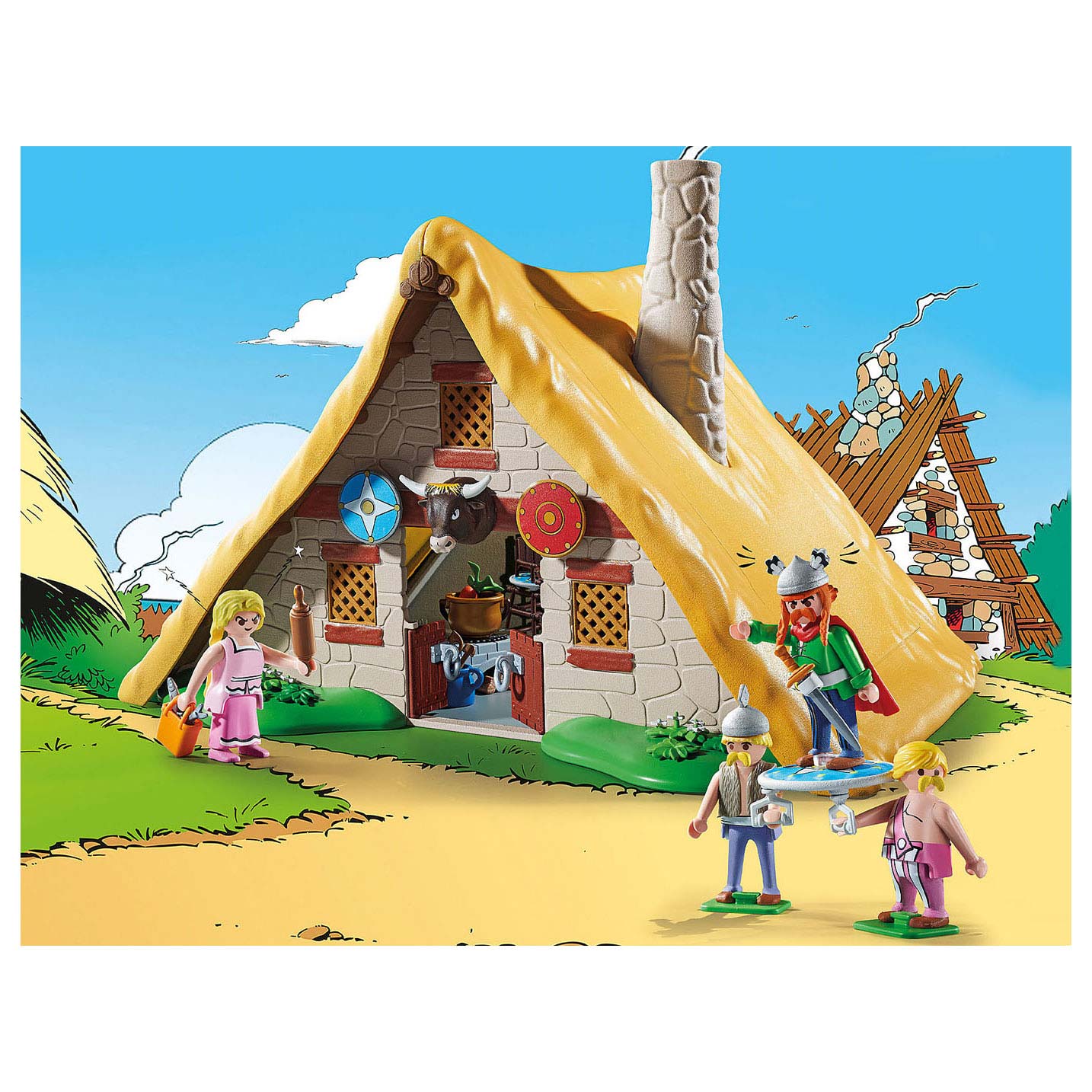 PlayMobil Asterix Hut de Heroix 70932