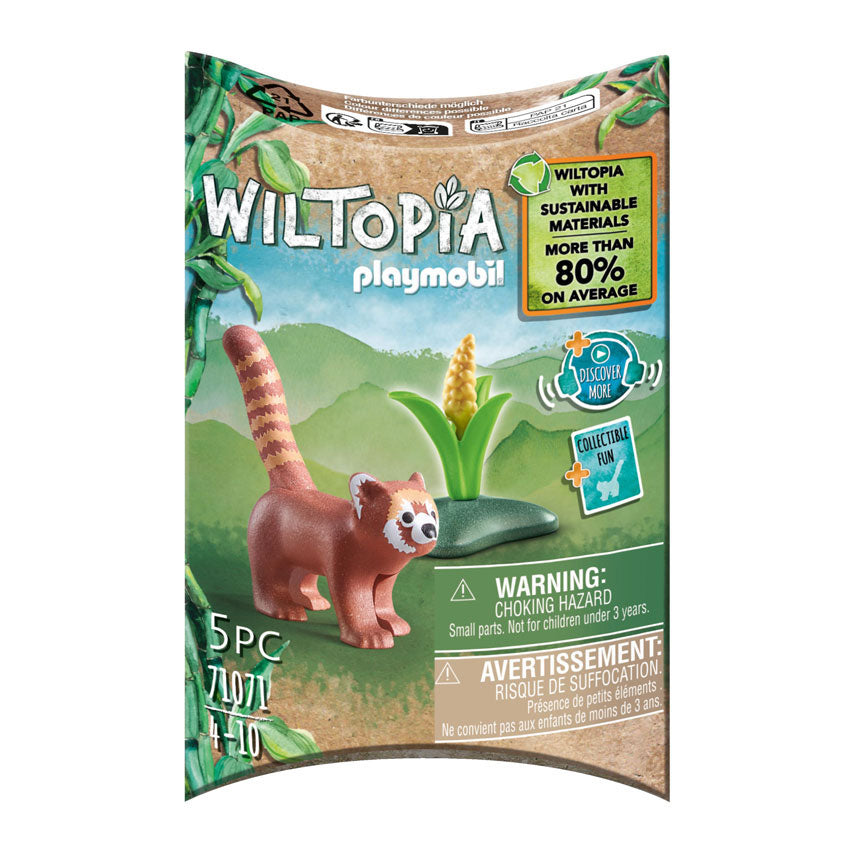 Playmobil Wiltopia Panda Rosso 71071