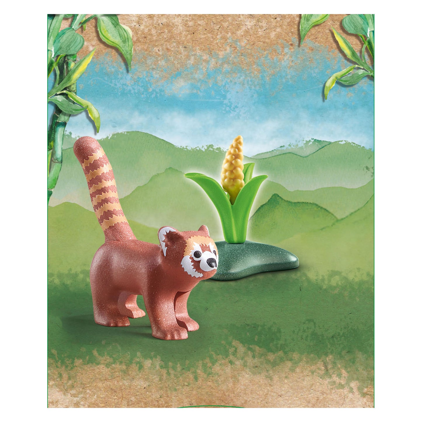 Playmobil Wiltopia Panda Rosso 71071
