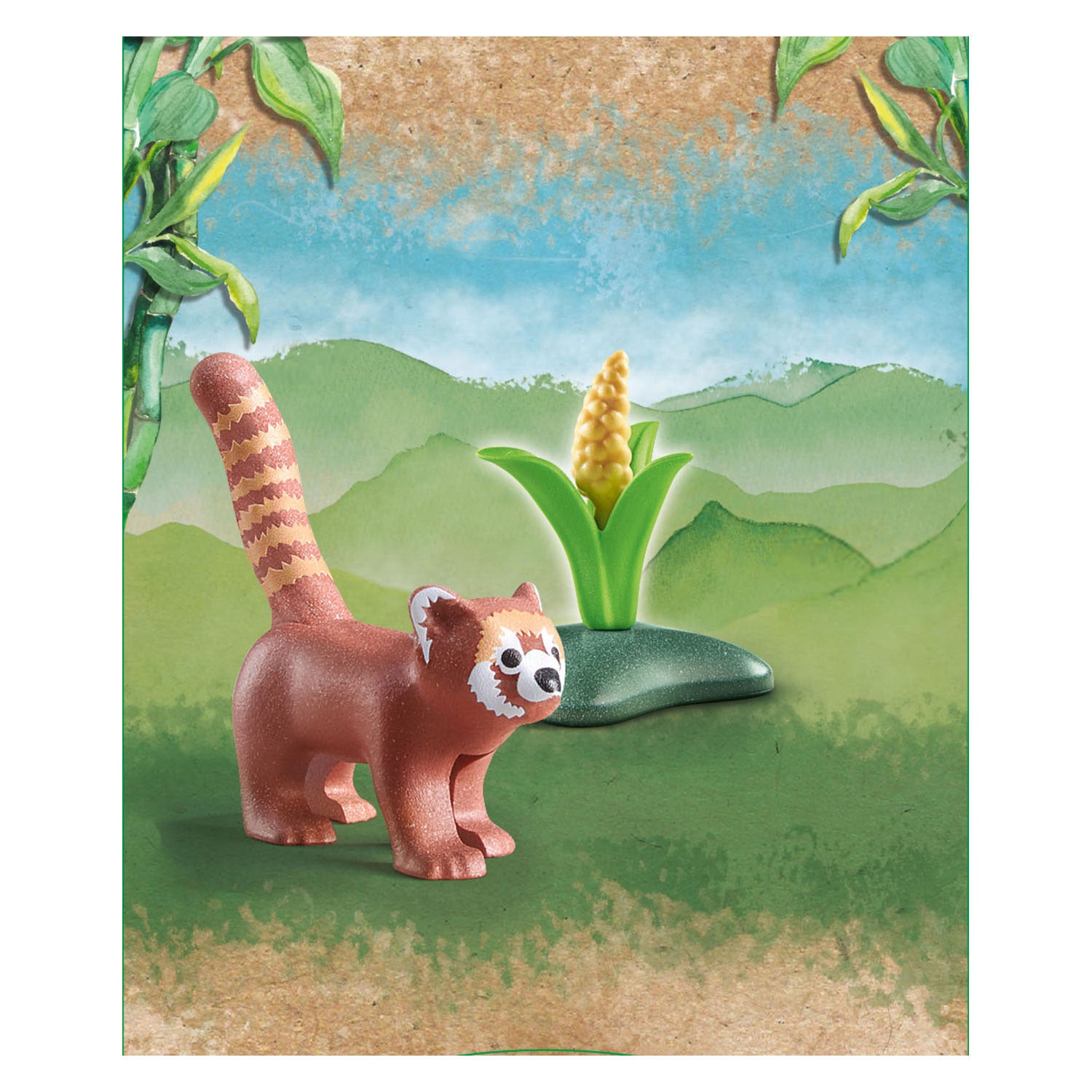 Playmobil Wiltopia Panda Rojo 71071