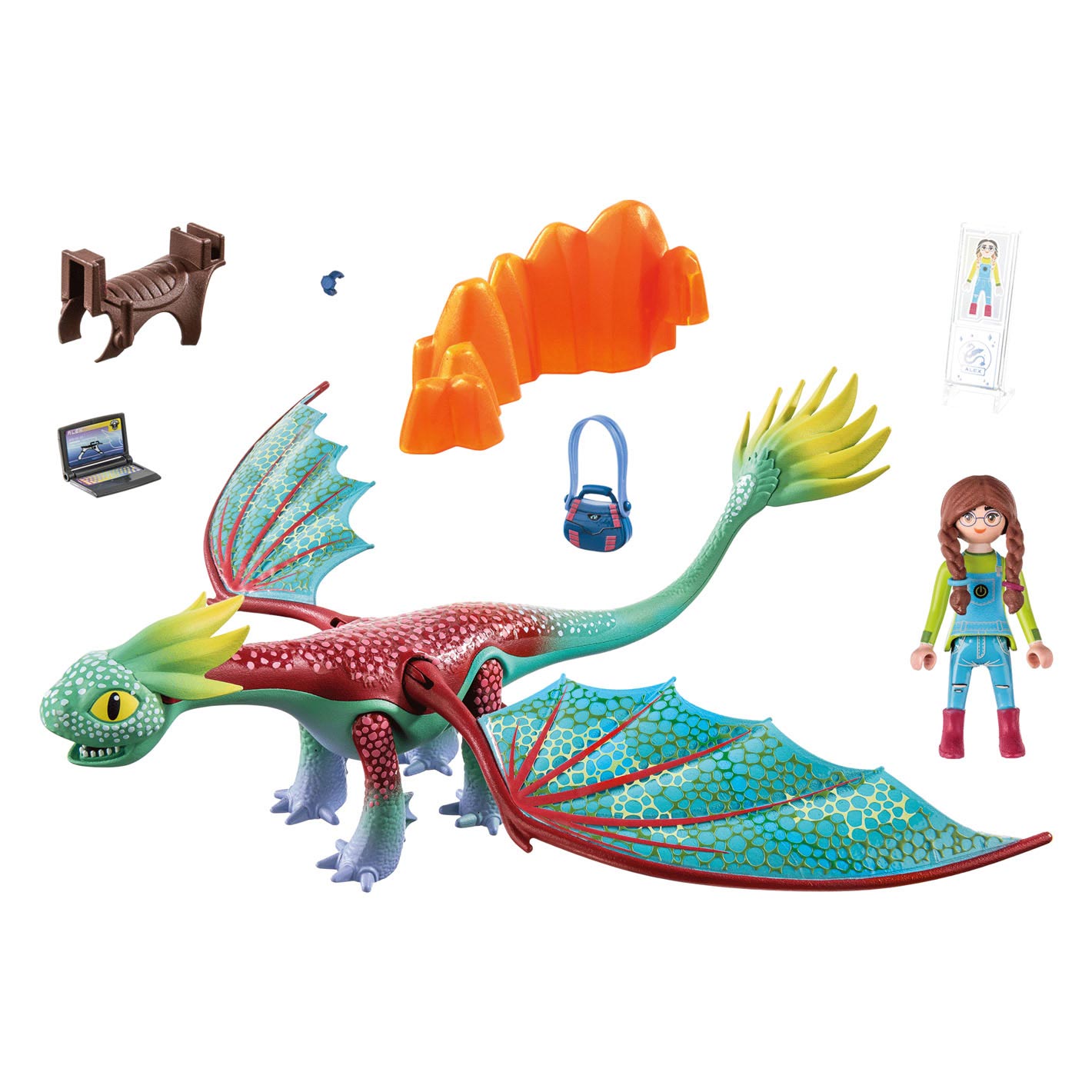 PlayMobil Dragons: The Nine Realms Feathers Alex 71083