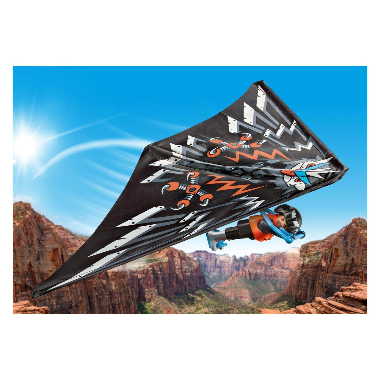 Playmobil sports action - starterpack deltavlieger constructiespeelgoed (71079)