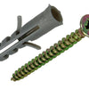 Mack 1017896 - taco + tornillo polietileno 20 piezas 6 mm 4,0 x 40 mm | 5 piezas