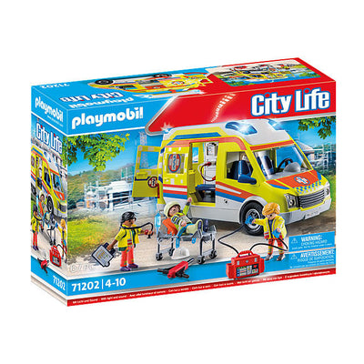 PlayMobil City Life Ambulance con luz y sonido 71202