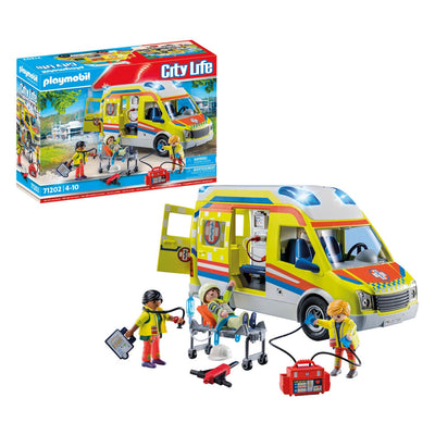 PlayMobil City Life Ambulance con luz y sonido 71202