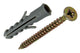 Mack 1017897 - taco + tornillo polietileno 10 uds 8 mm 5,0 x 50 mm | 5 piezas