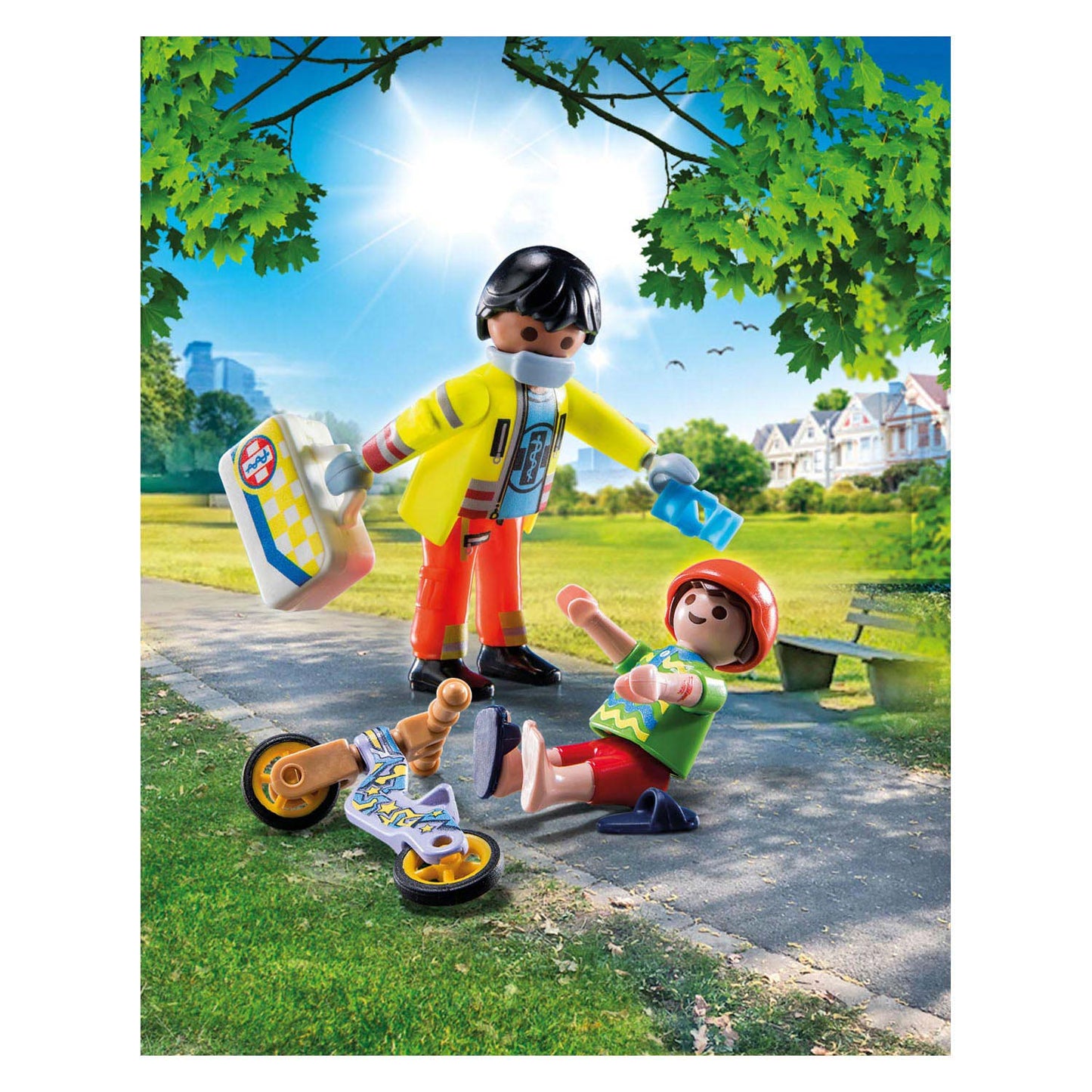 Playmobil City Life Nurse con paciente 71245