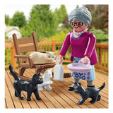 Playmobil Specials Oma met Katten 71172 - afbeelding 4
