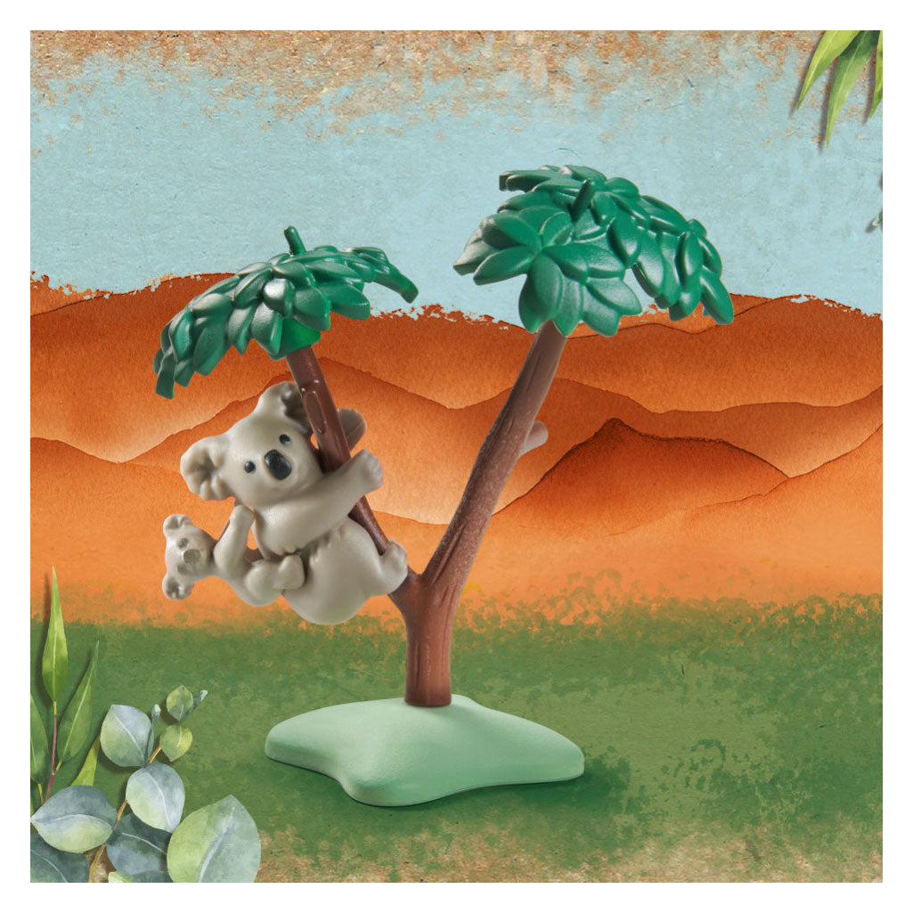 Playmobil Wiltopia koala con welp 71292