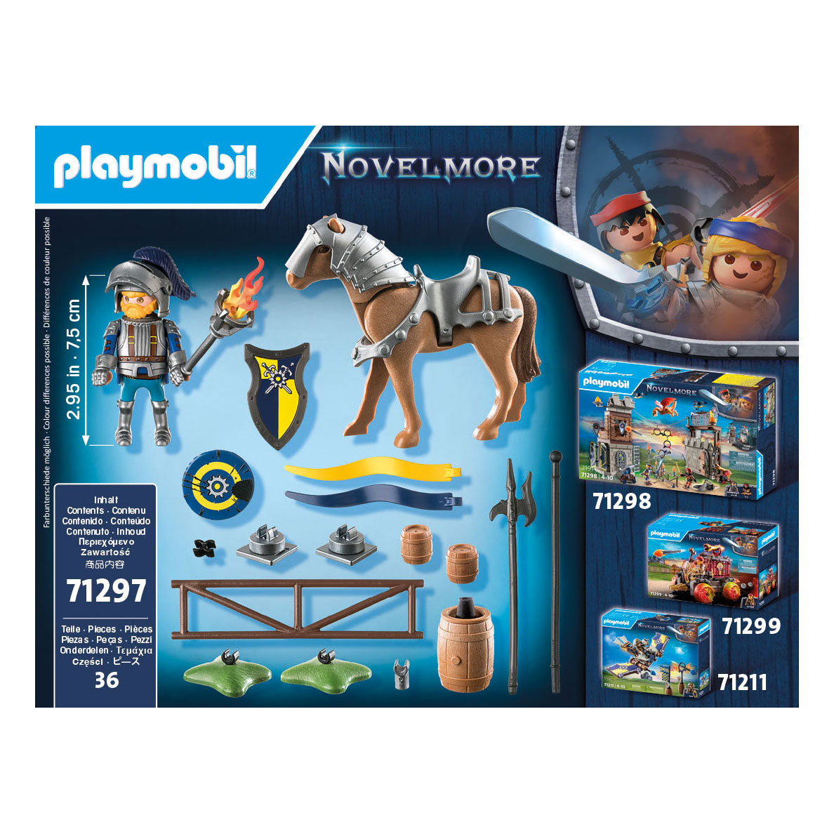 PlayMobil Novelmore Sitio de entrenamiento 71297