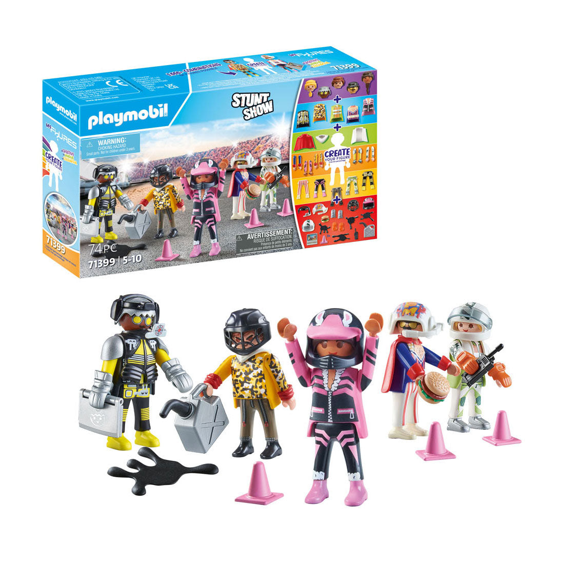 Playmobil City Life My Figures: StuntShow 71399