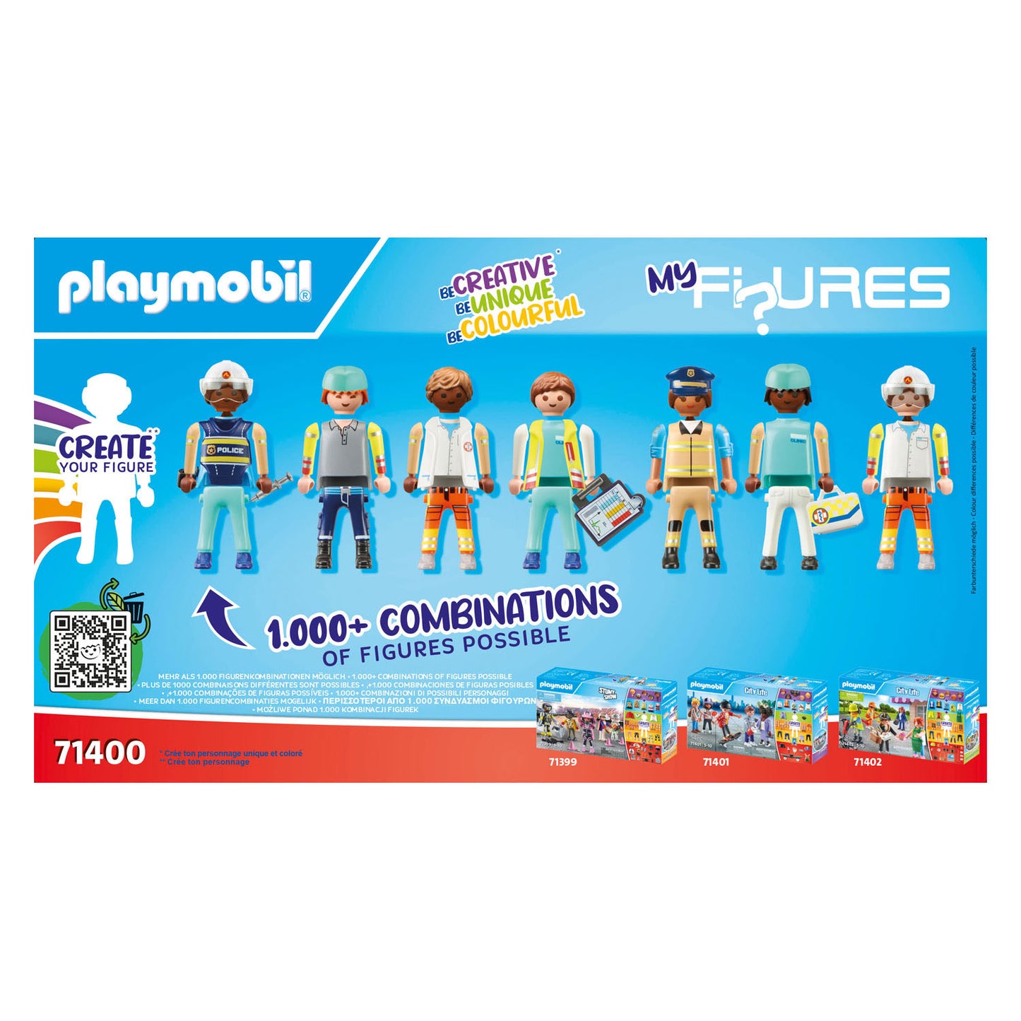 Playmobil City Action My Figures: Reddingsmissie 71400