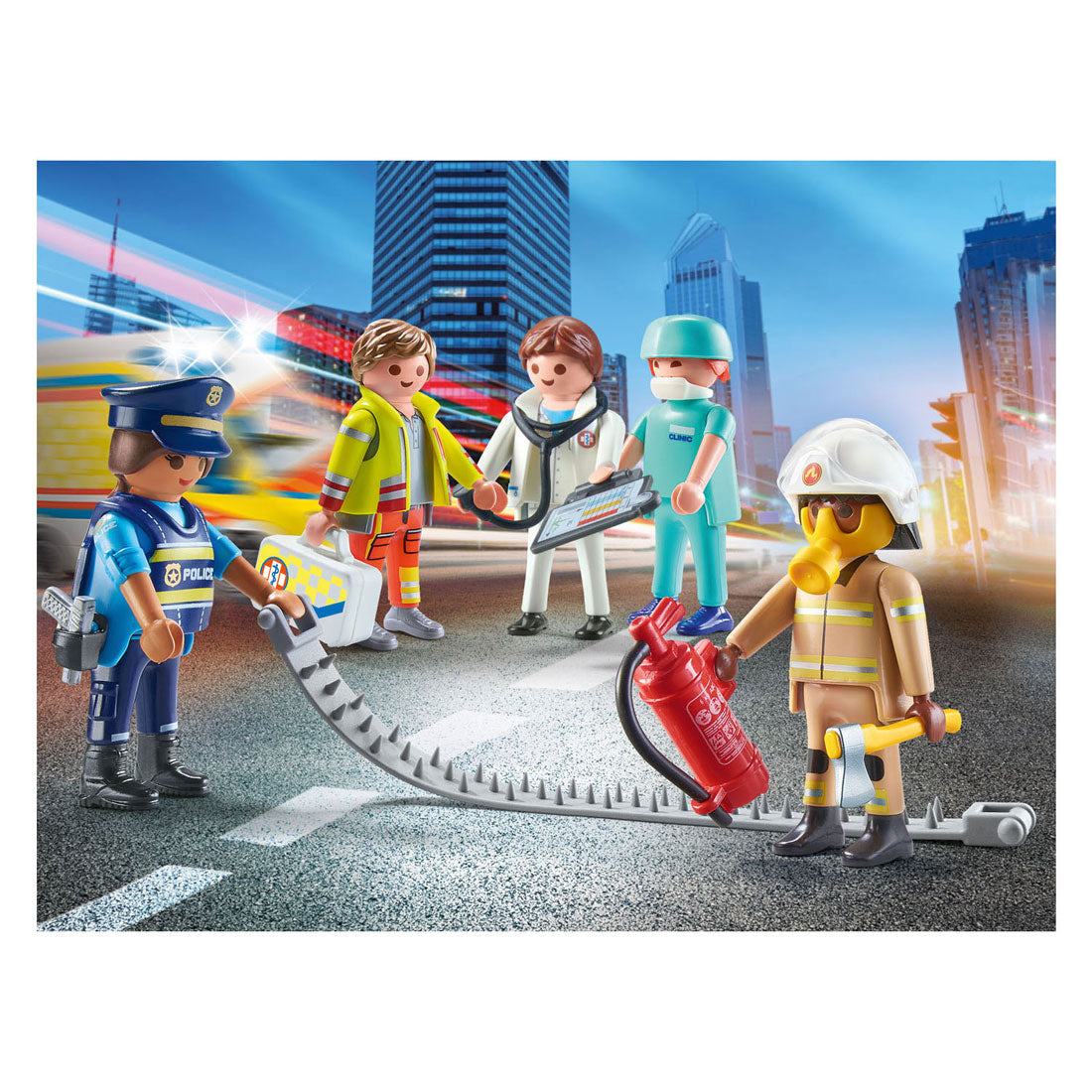 PlayMobil City Action Mis figuras: Rescate Mission 71400