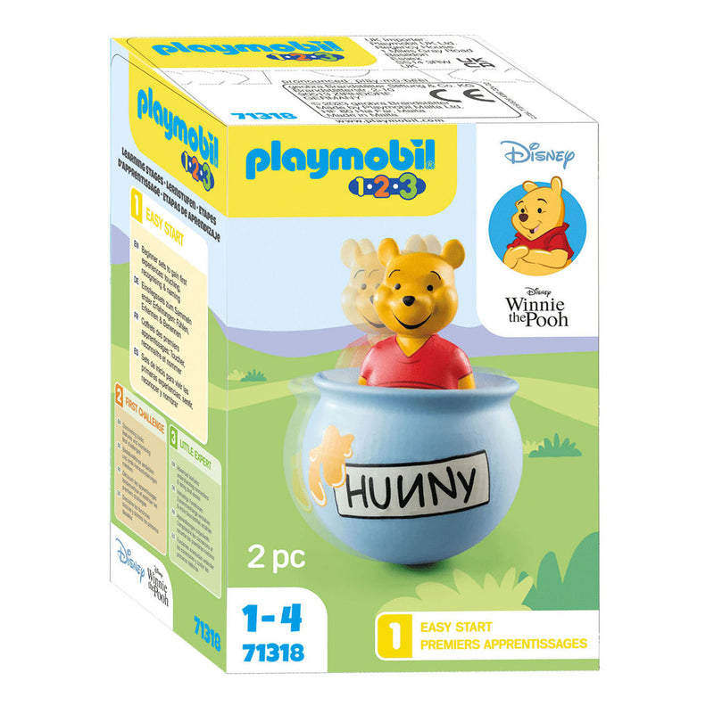 PlayMobil 1.2.3. El pooh Honingpot 71318