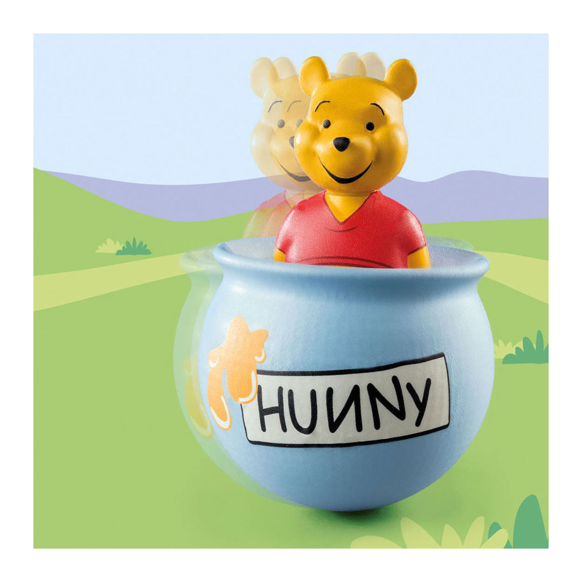PlayMobil 1.2.3. El pooh Honingpot 71318