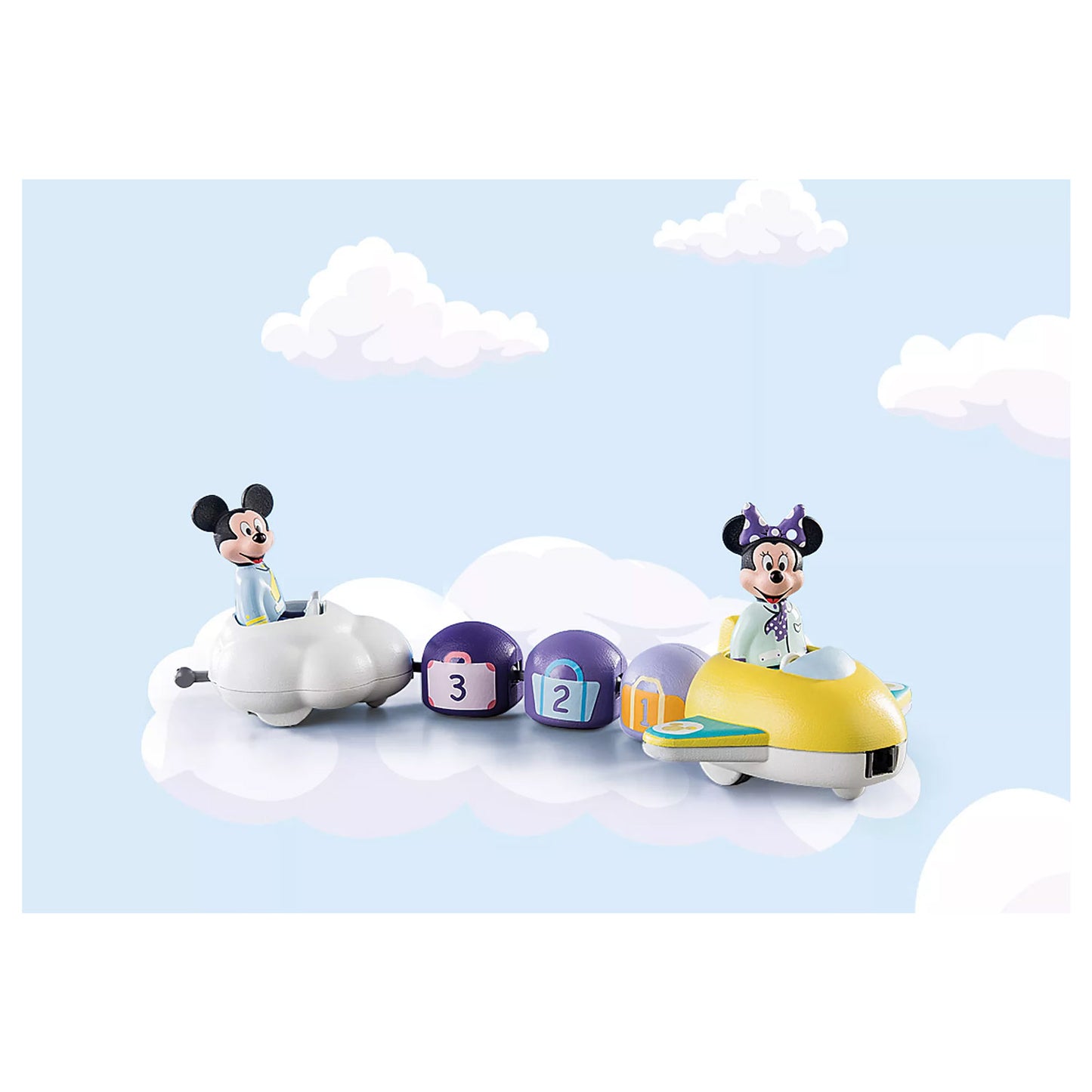 Playmobil 1.2.3. Topolino Wolktrein 71320