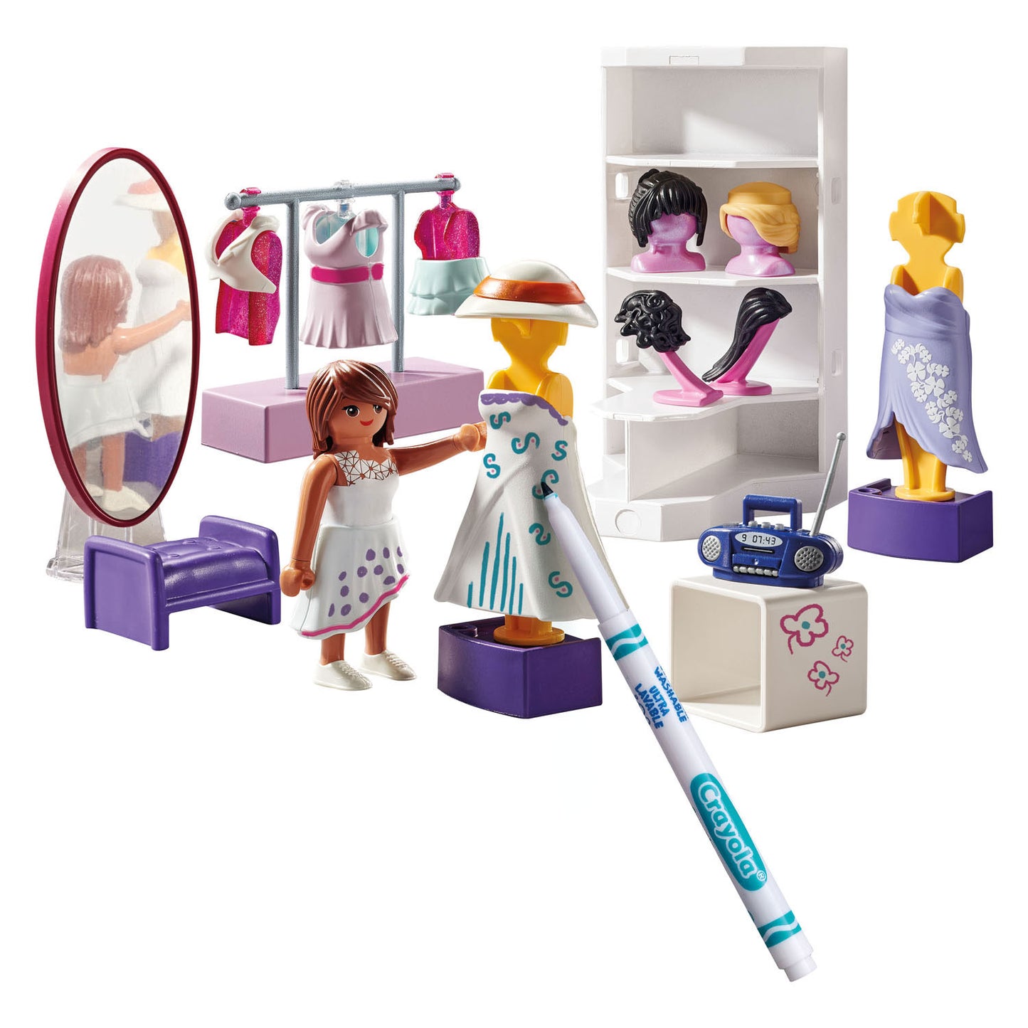 PlayMobil Color Fashion Design Set 71373