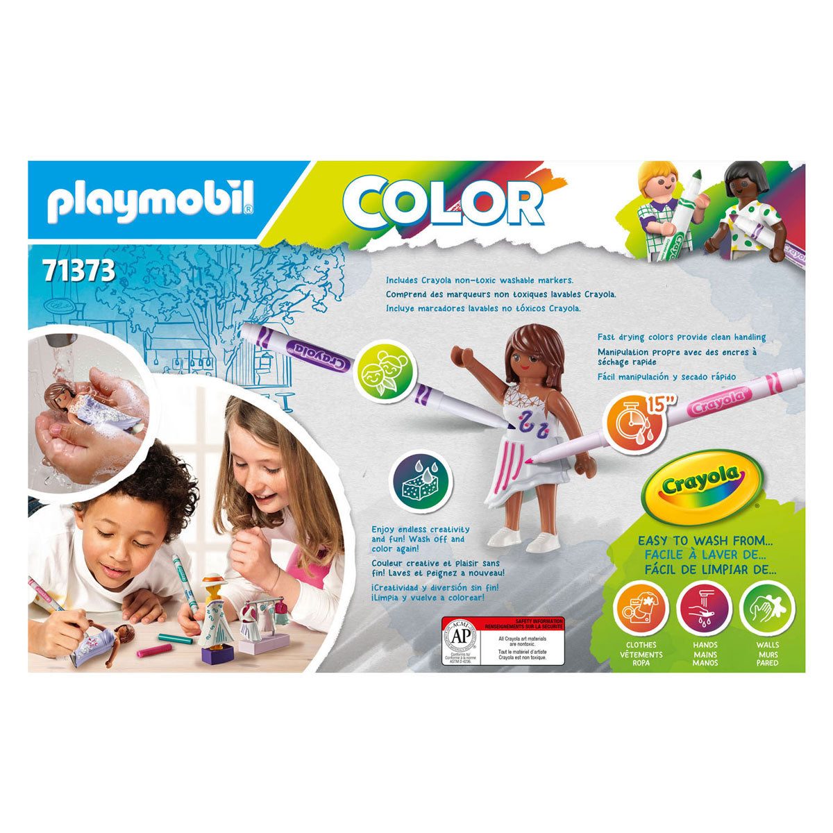 PlayMobil Color Fashion Design Set 71373