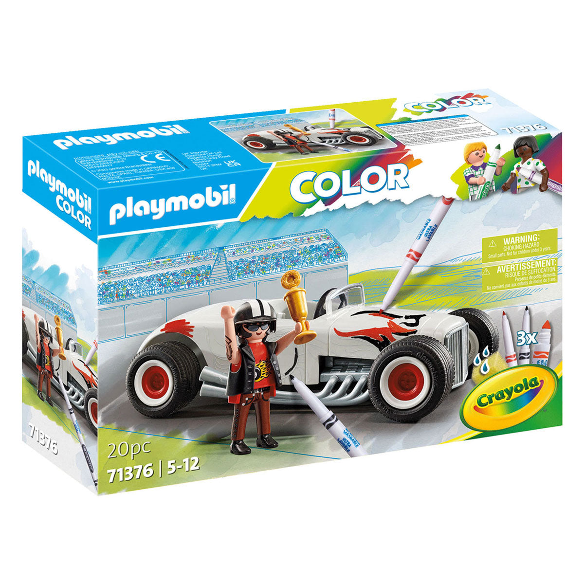 Playmobil Color Racewagen 71376