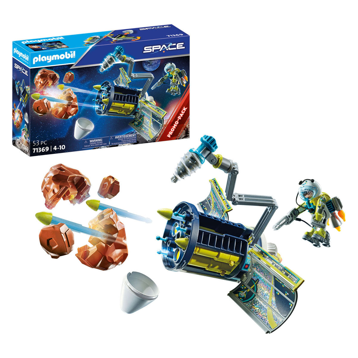 Playmobil Space Travel Meteoroid Destroyer Promo Pack 71369