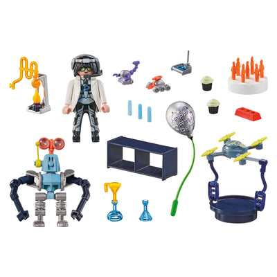 PlayMobil My Life Investigadores con robots 71450
