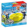 Playmobil Action Heroes Firefighters con Air Cushions 71465