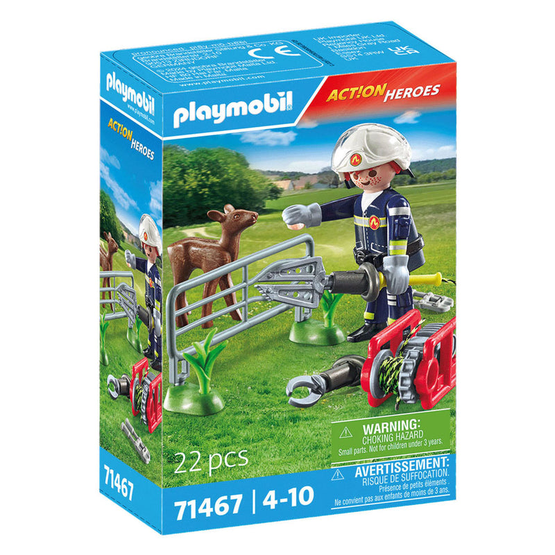 Playmobil Action Heroes Animal Protection Fire Brigade 71467
