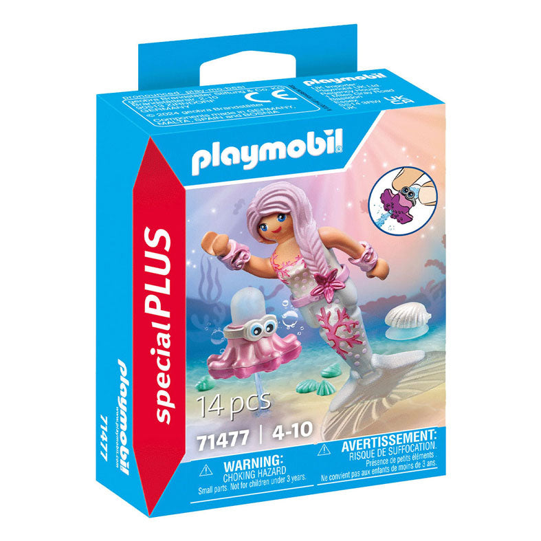 Playmobil specials zeemeermin met spuitoctopus - 71477