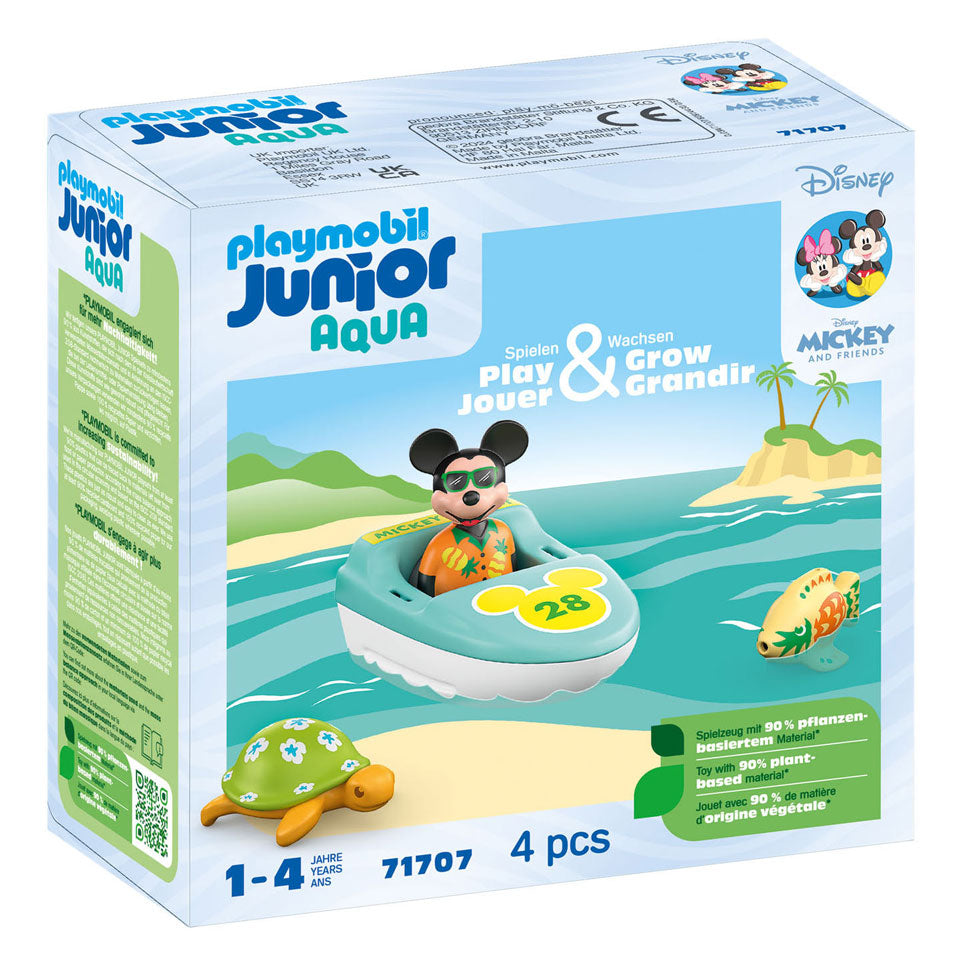 Playmobil 1.2.3. Disney: Topta di Mickey's Boat 71707
