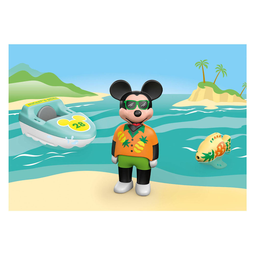 Playmobil 1.2.3. Disney: Topta di Mickey's Boat 71707