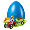 Playmobil Boy con trattore per bambini in EI 4943
