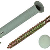 Mack 1017913 - taco marco con tornillo poliamida 12 piezas 8 x 80 mm | 5 piezas