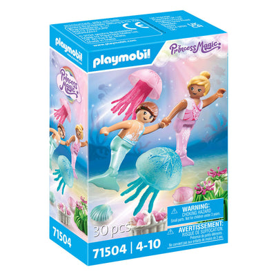 Playmobil princesa sirena niños con medusa 71504