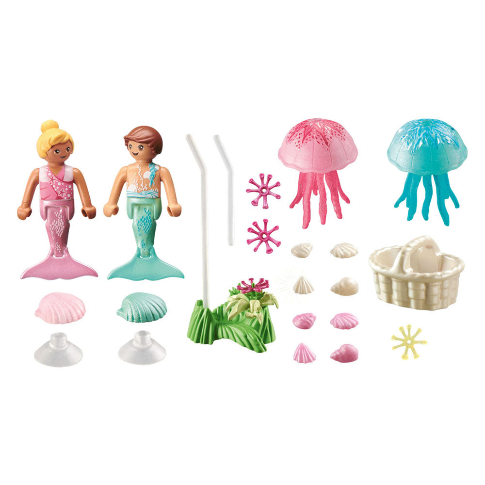 Playmobil princesa sirena niños con medusa 71504