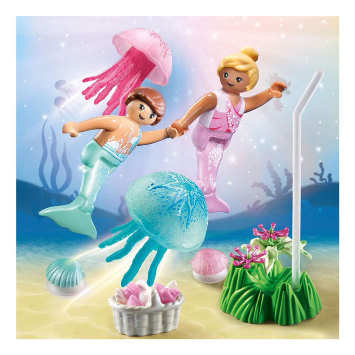 Playmobil princesa sirena niños con medusa 71504