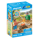 Playmobil My Life Camp Fire With Marshmallows 71513 - afbeelding 1