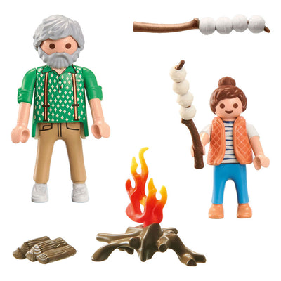 PlayMobil My Life Camp Fire con malvaviscos 71513