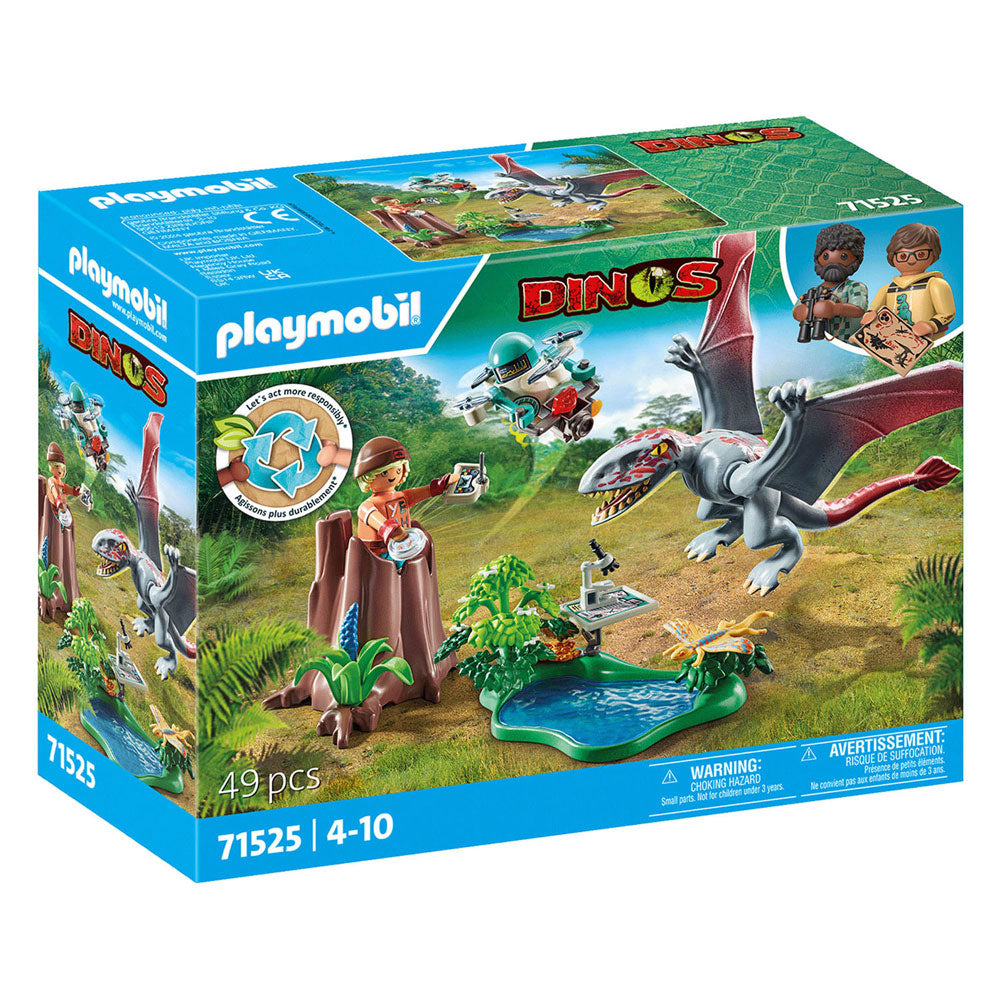 Playmobil Dinos Observation post for Dimorphodon 71525