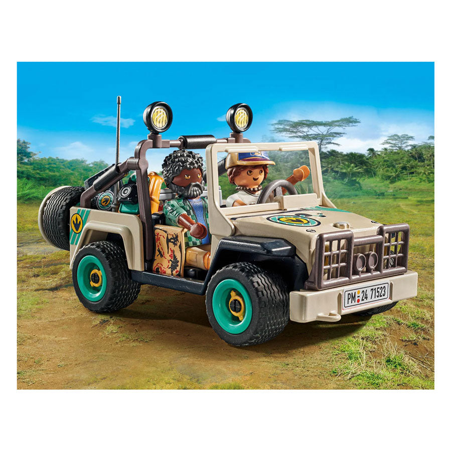 Playmobil Dinos research station with dinosaurs 71523