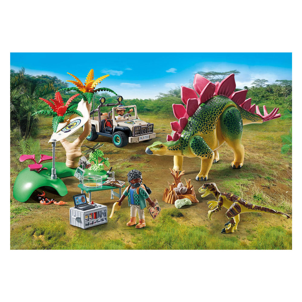 Playmobil Dinos research station with dinosaurs 71523