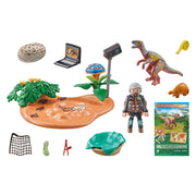 Playmobil dinos stegosaurusnest met eierdief 71526 - afbeelding 2