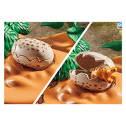 Playmobil dinos stegosaurusnest met eierdief 71526 - afbeelding 4