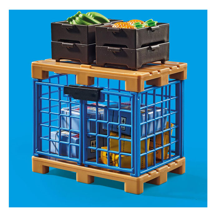 Playmobil My Life Promo Forklift con carico 71528