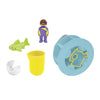 Playmobil junior acqua più larga rad con baby squalo 71688