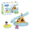 Playmobil Junior Swim Island con tobogán de agua 71687