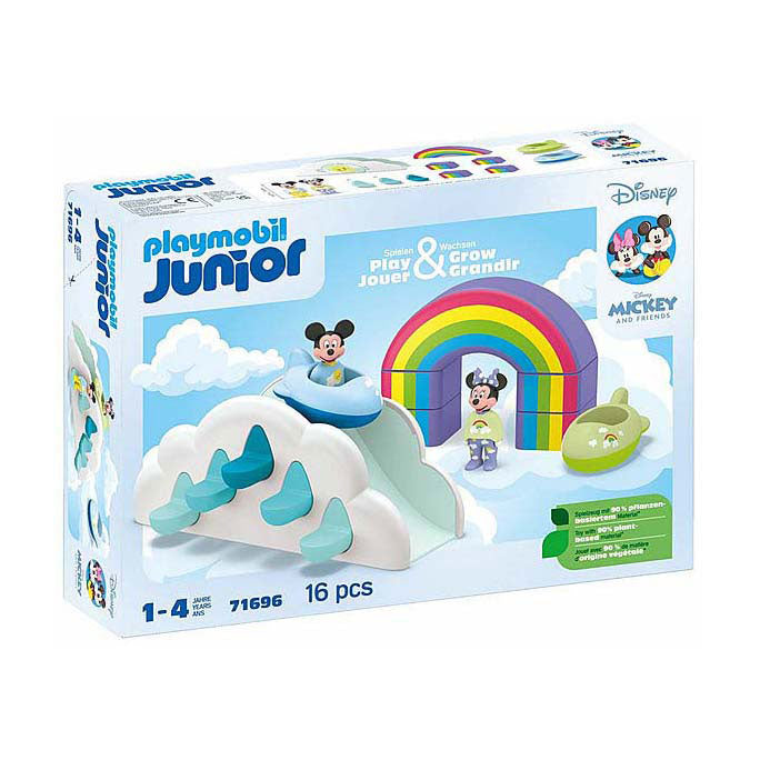 Playmobil junior mickey mouse wolkenhuis - 71696