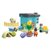 PlayMobil 1.2.3. Pensión animal con máquina de alimentación 71690