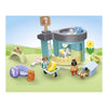 PlayMobil 1.2.3. Pensión animal con máquina de alimentación 71690