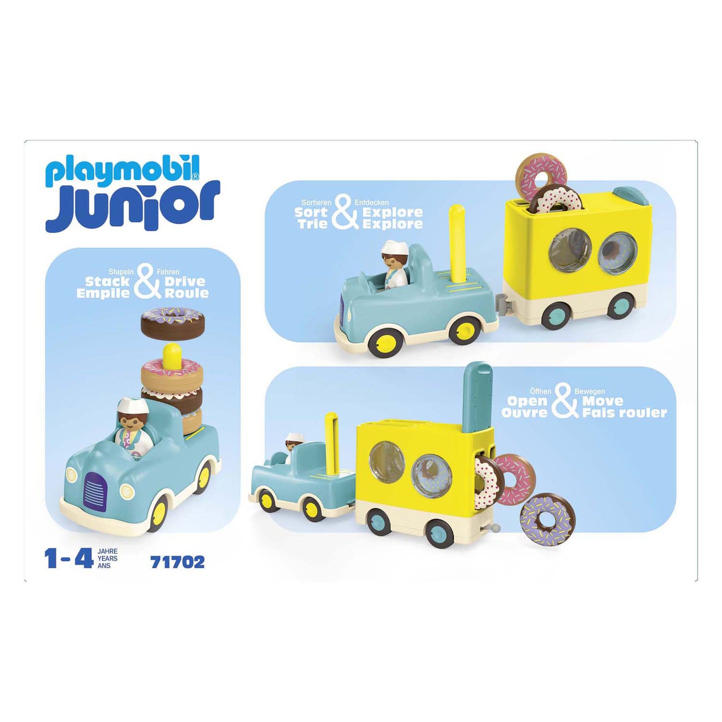 PlayMobil Junior Donut Truck 71702