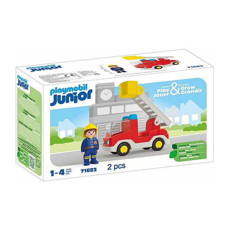 Playmobil Junior fire truck with ladder 71683